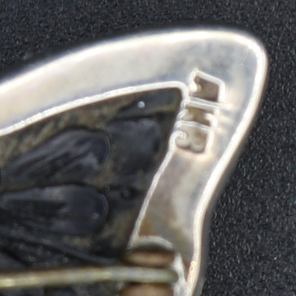 AMY KAHN RUSSELL Akr Sterling Silver Pin Pendant Butterfly  Vintage Amy Kahn Russell Pin/Pendant AKR silver